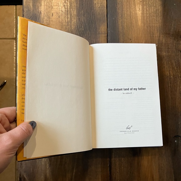The Distant Land of My Father by Bo Caldwell - First Edition First Printing - Picture 10 of 16